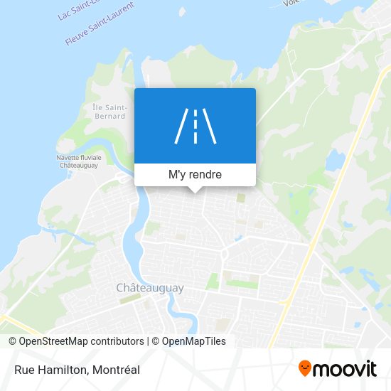 Rue Hamilton plan