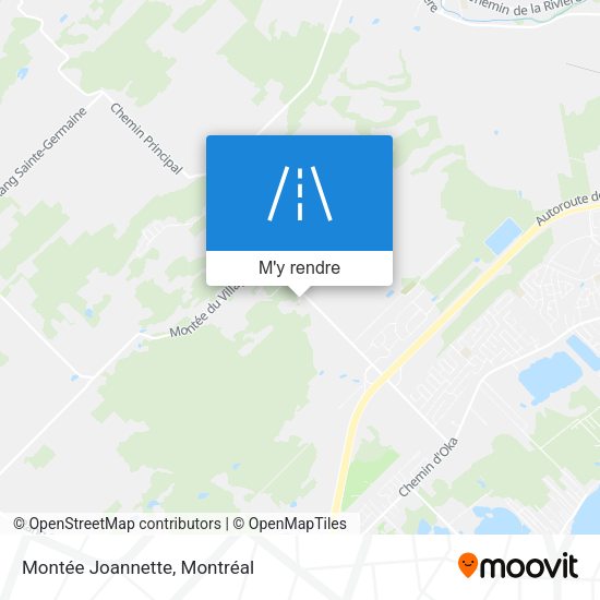 Montée Joannette plan
