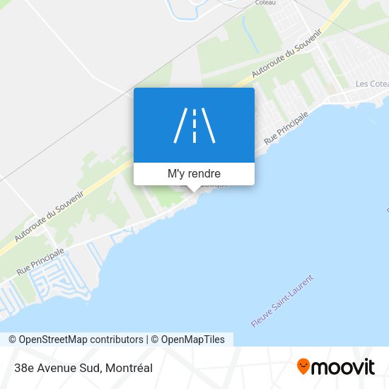 38e Avenue Sud plan