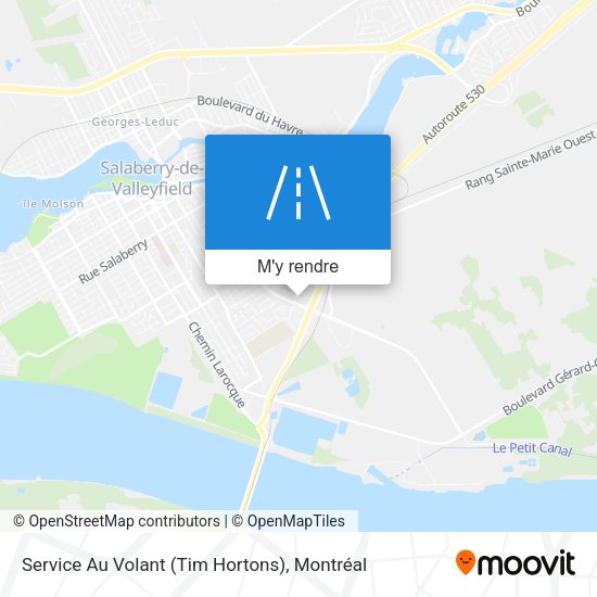 Service Au Volant (Tim Hortons) plan