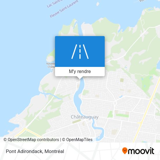 Pont Adirondack plan
