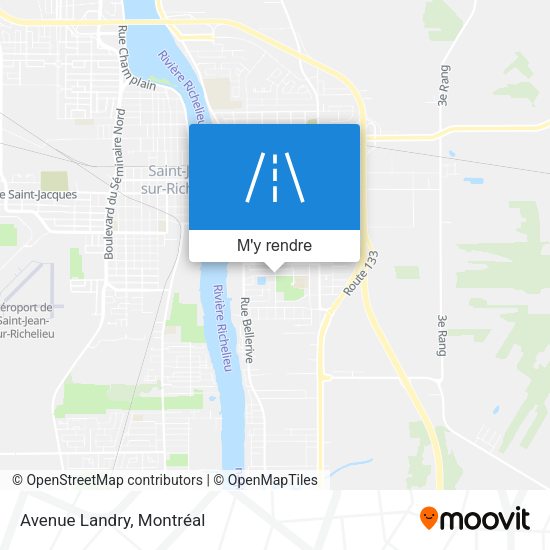 Avenue Landry plan