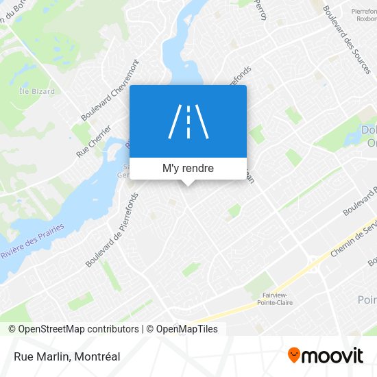 Rue Marlin plan