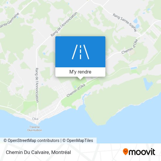Chemin Du Calvaire plan