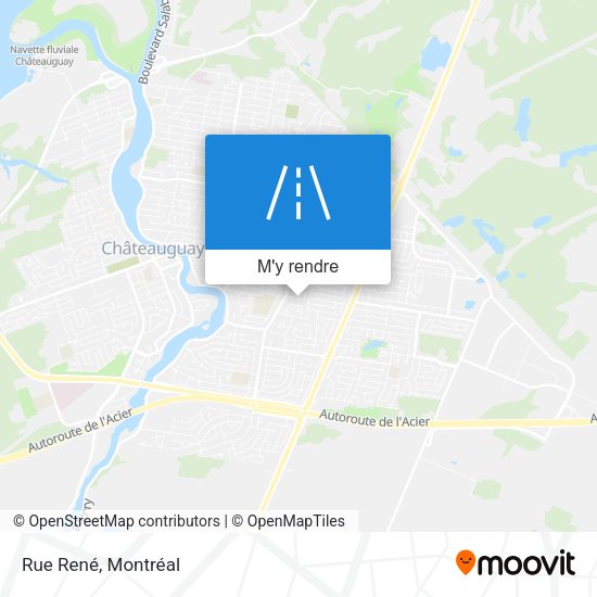 Rue René plan