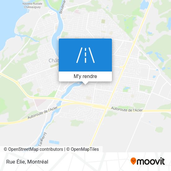 Rue Élie plan