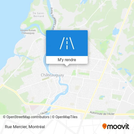Rue Mercier plan