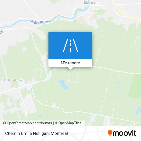 Chemin Emile Nelligan plan