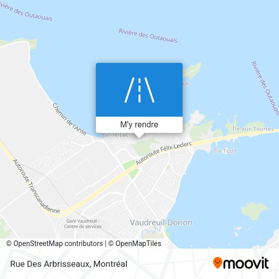Rue Des Arbrisseaux plan
