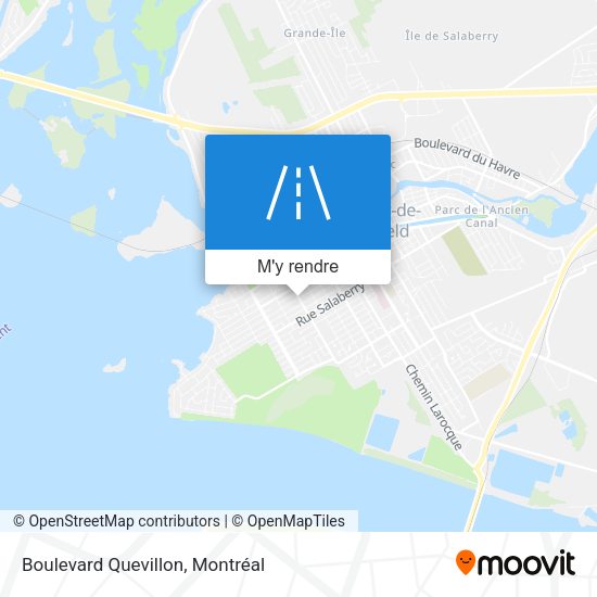 Boulevard Quevillon plan