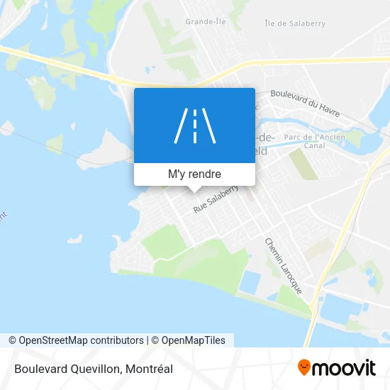Boulevard Quevillon plan