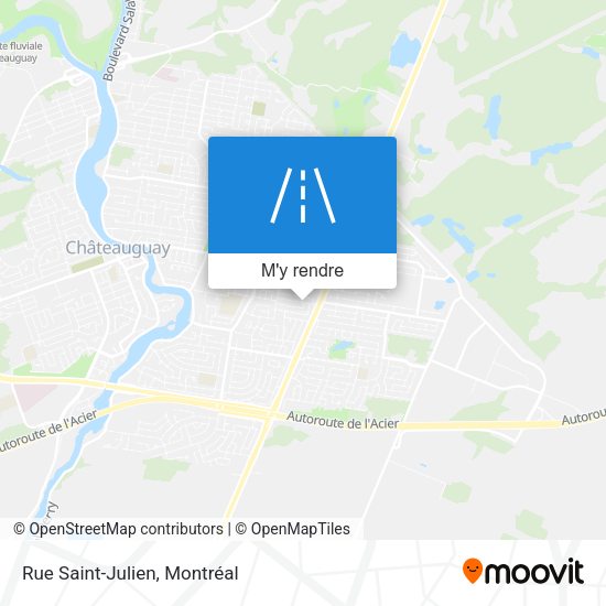 Rue Saint-Julien plan