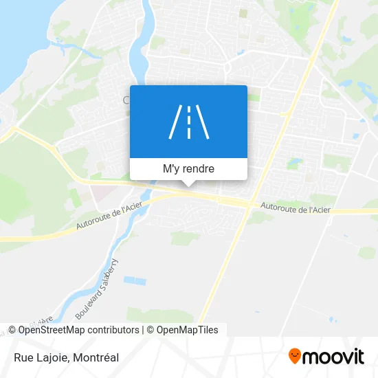 Rue Lajoie plan