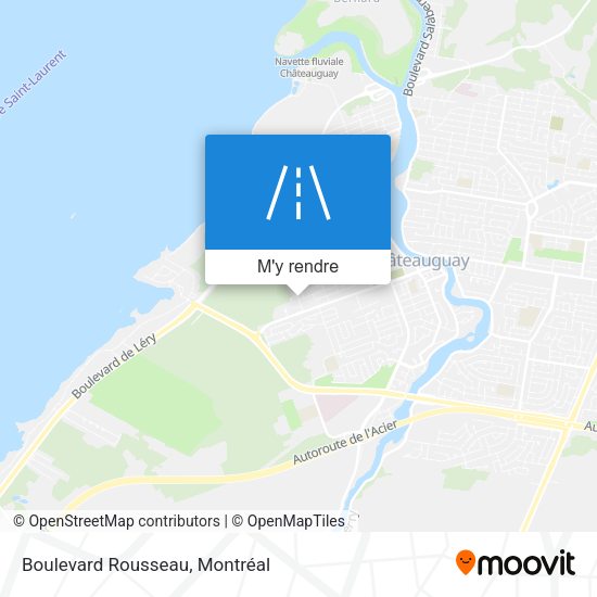 Boulevard Rousseau plan
