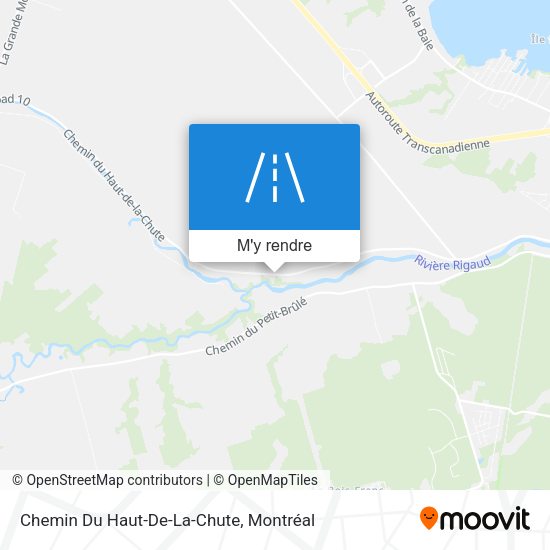 Chemin Du Haut-De-La-Chute plan