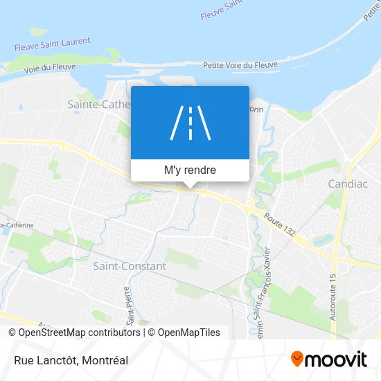 Rue Lanctôt plan