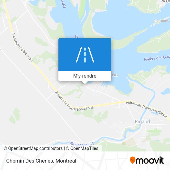 Chemin Des Chênes plan