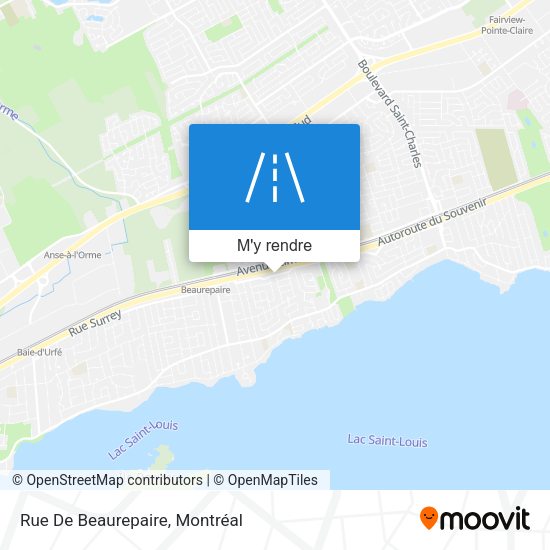 Rue De Beaurepaire plan