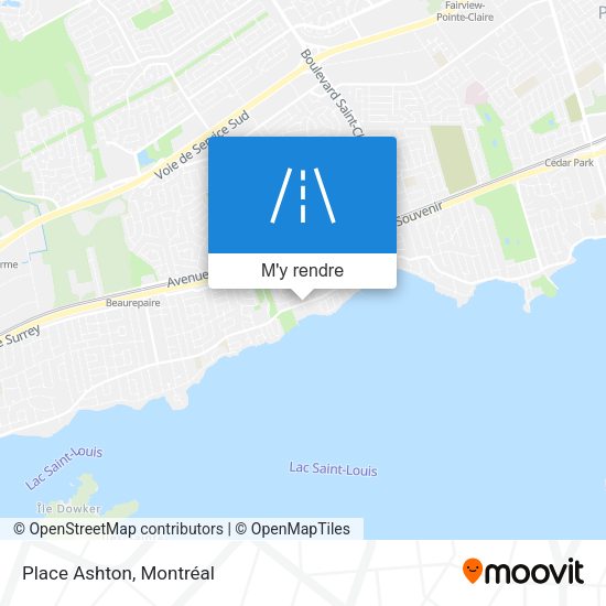 Place Ashton plan