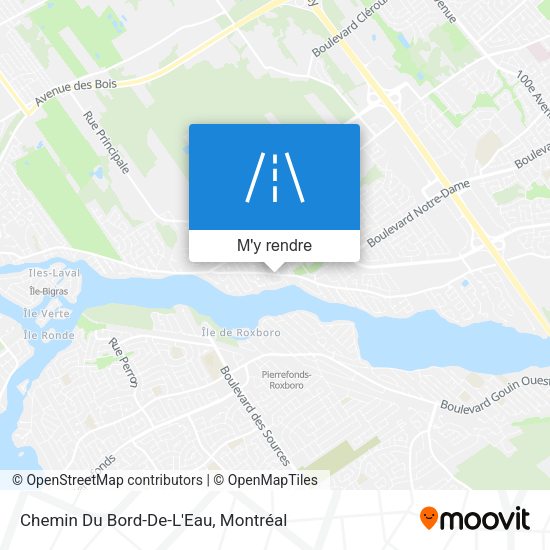 Chemin Du Bord-De-L'Eau plan