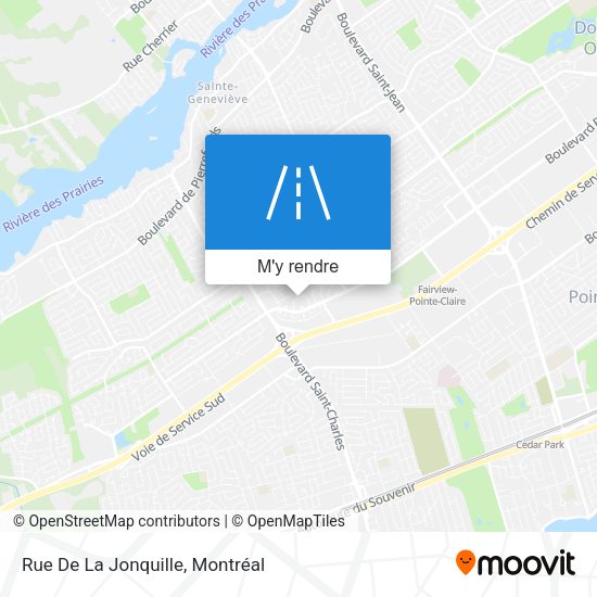Rue De La Jonquille plan