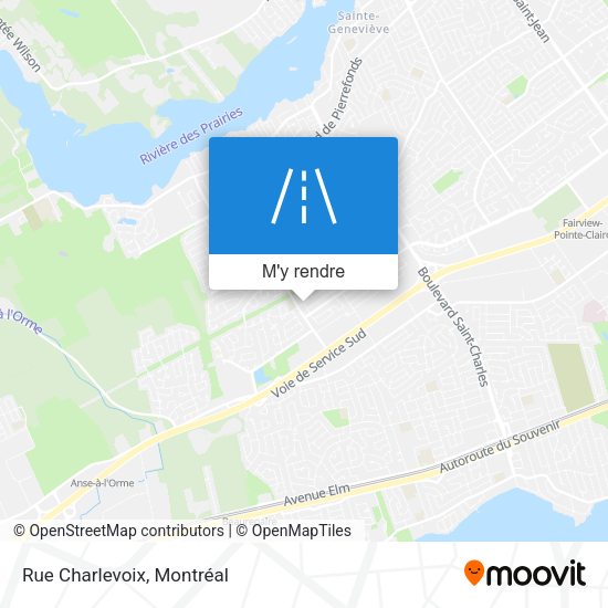 Rue Charlevoix plan