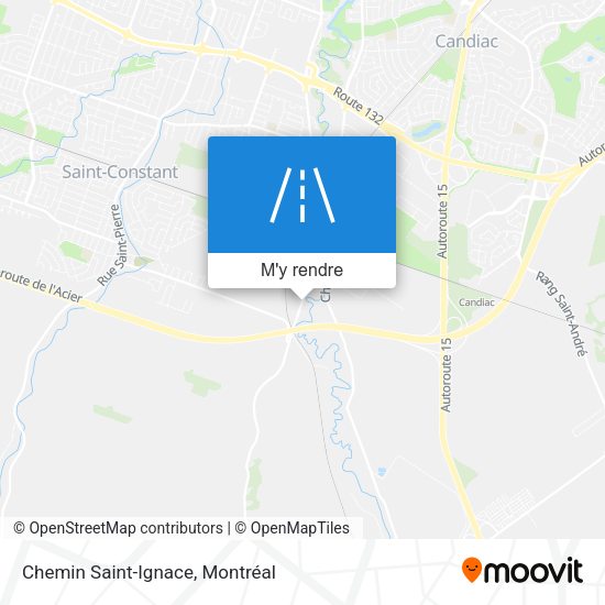 Chemin Saint-Ignace plan