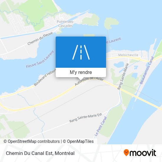 Chemin Du Canal Est plan