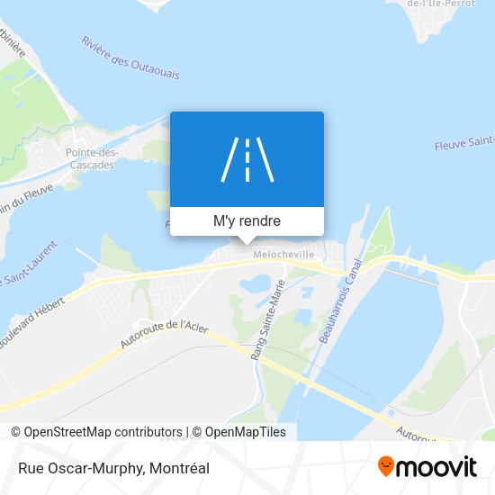 Rue Oscar-Murphy plan