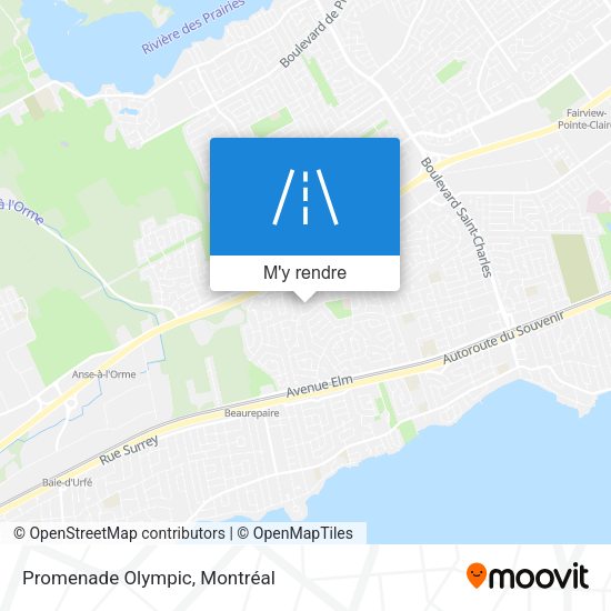 Promenade Olympic plan