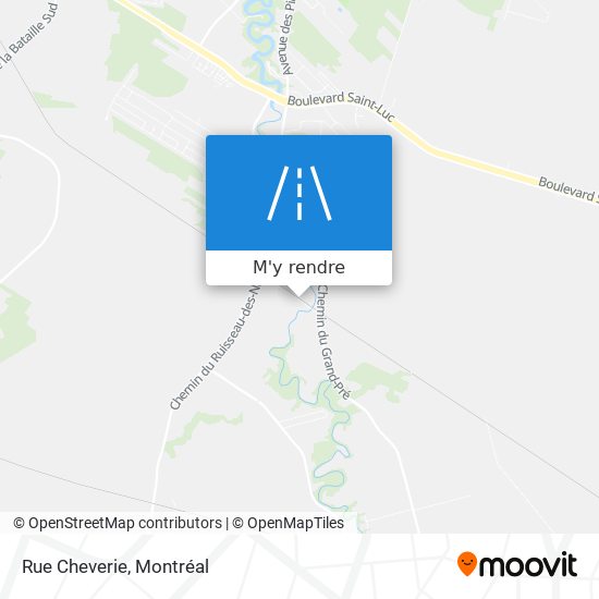 Rue Cheverie plan