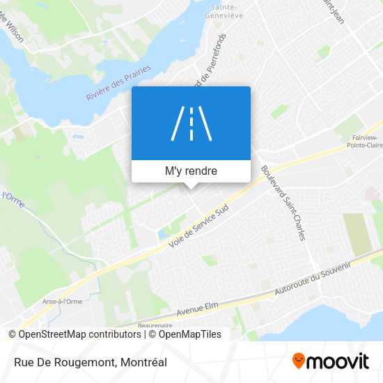 Rue De Rougemont plan