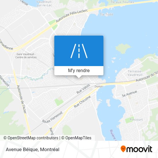 Avenue Béique plan