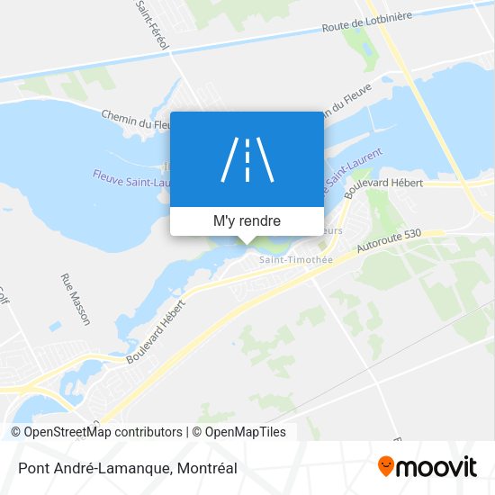 Pont André-Lamanque plan