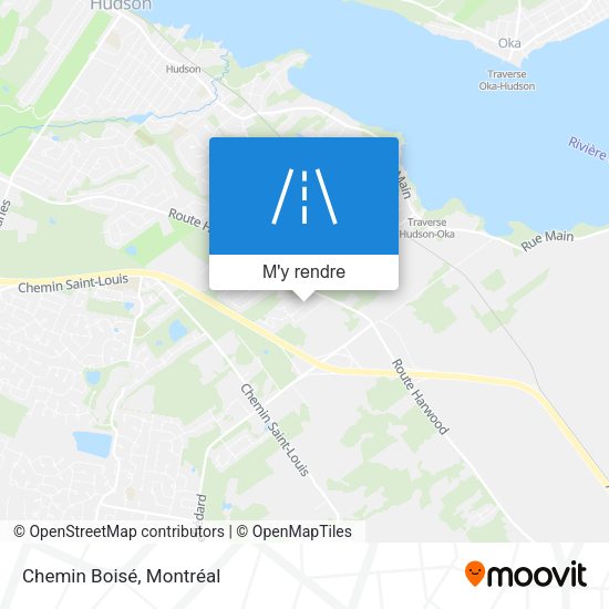 Chemin Boisé plan