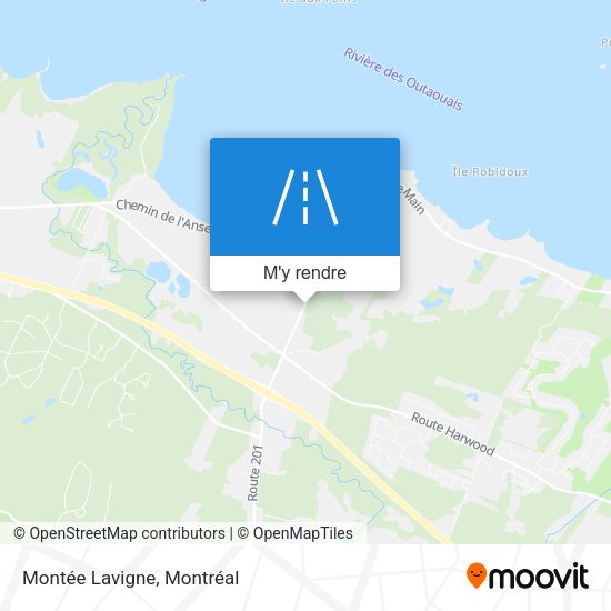 Montée Lavigne plan