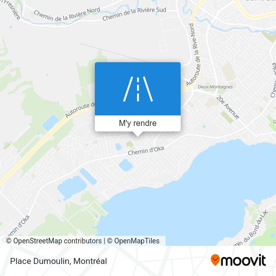 Place Dumoulin plan