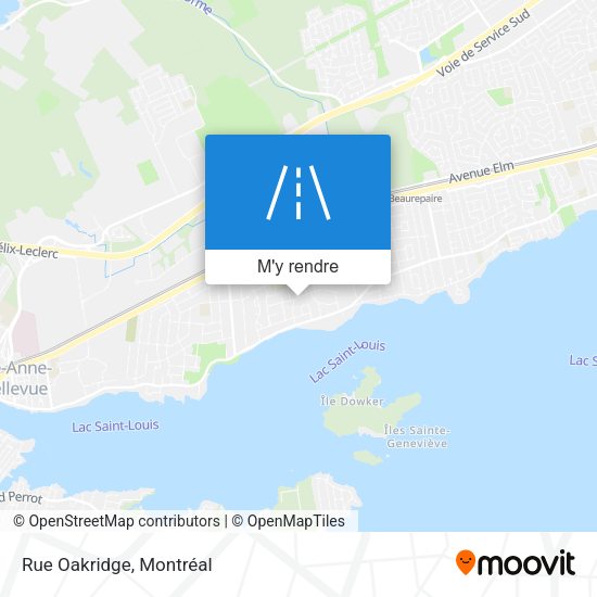 Rue Oakridge plan