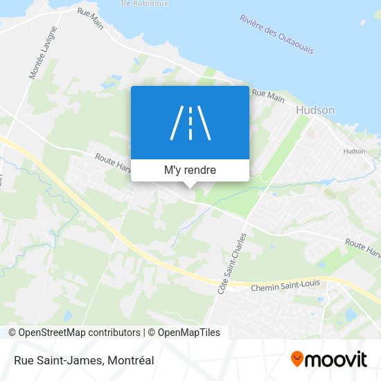 Rue Saint-James plan