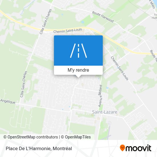 Place De L'Harmonie plan