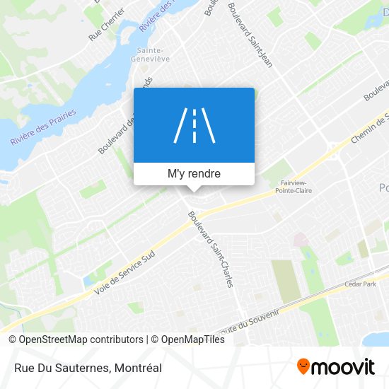 Rue Du Sauternes plan