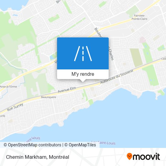 Chemin Markham plan