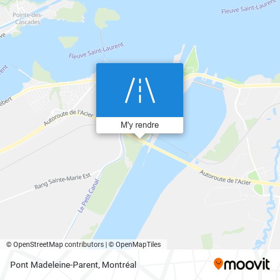 Pont Madeleine-Parent plan