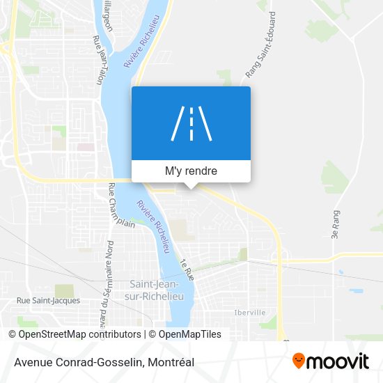 Avenue Conrad-Gosselin plan