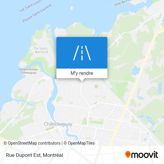 Rue Dupont Est plan