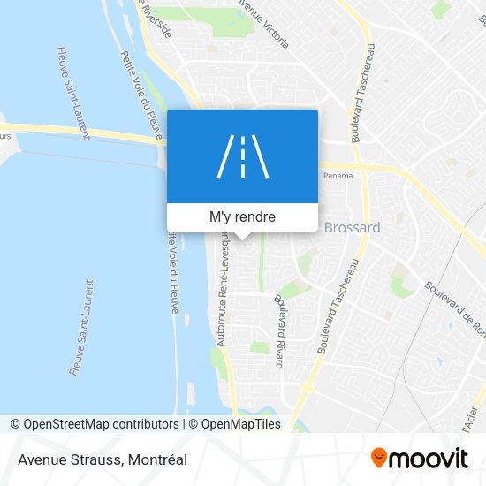 Avenue Strauss plan