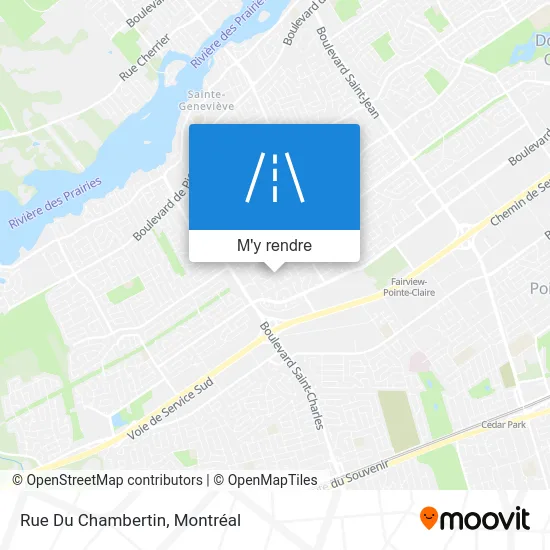 Rue Du Chambertin plan