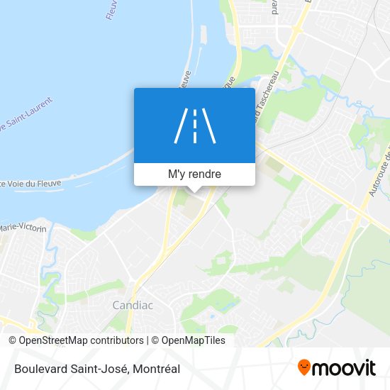 Boulevard Saint-José plan