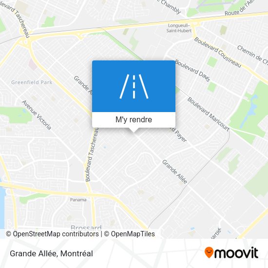Grande Allée plan