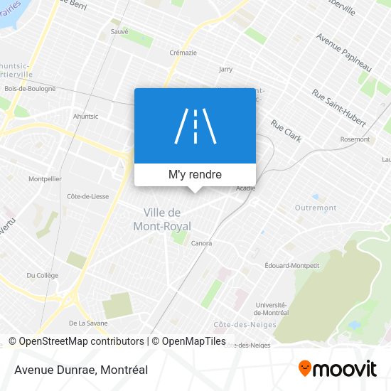 Avenue Dunrae plan